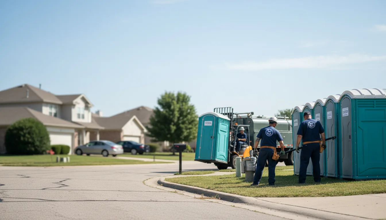 Porta Potty Rental in Middle Point, OH near me
